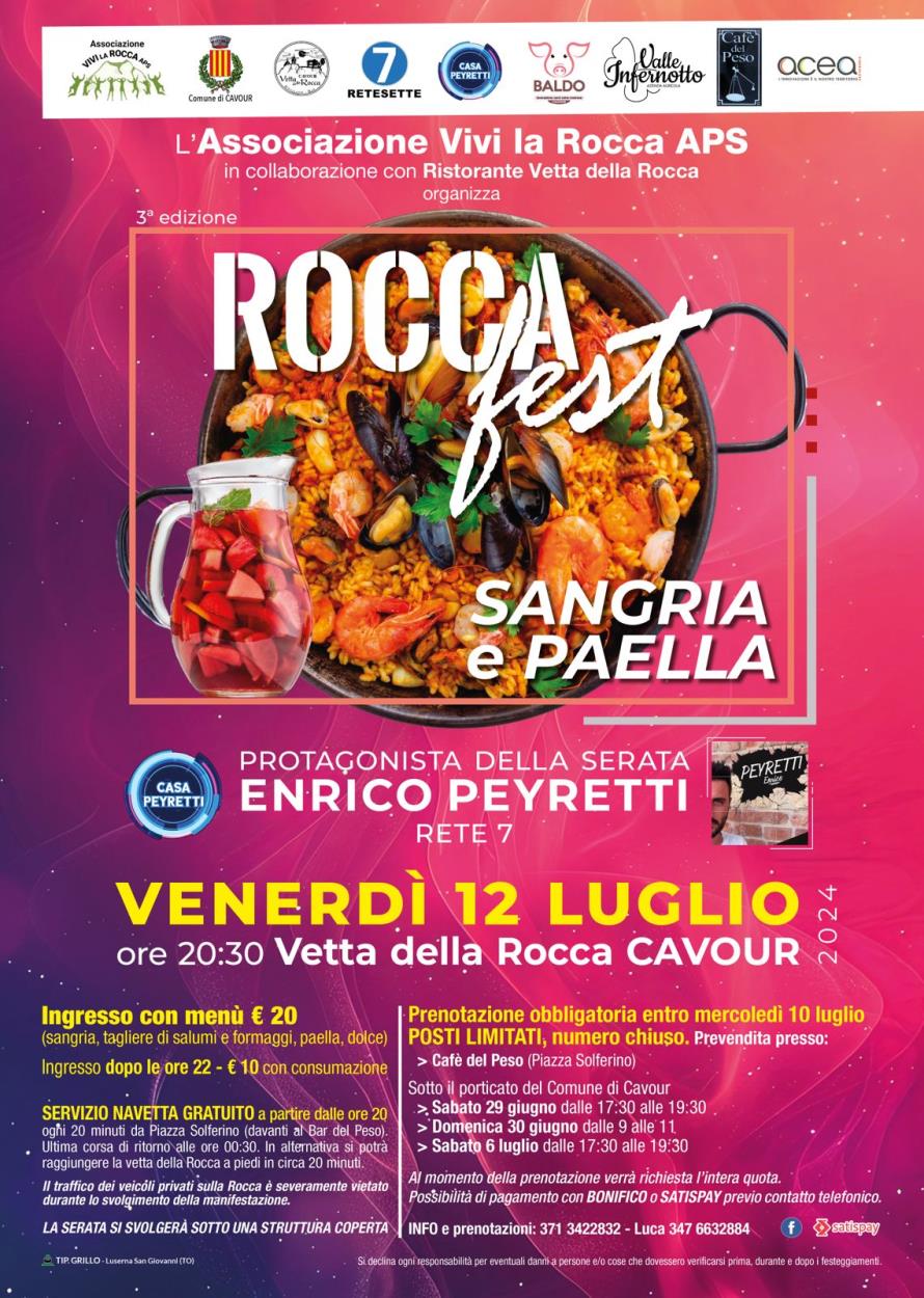 Cavour: Aperinvetta e RoccaFest