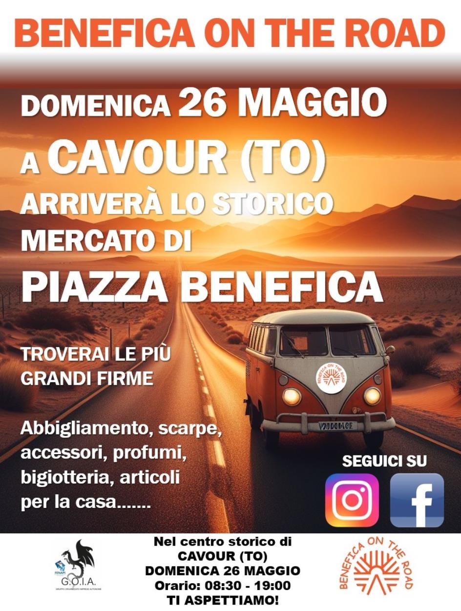 Cavour: Benefica On the Road