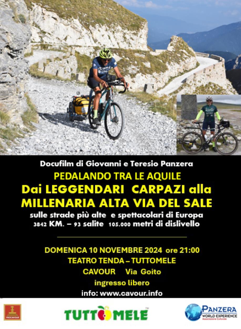 Cavour: Pedalando tra le aquile - Docufilm